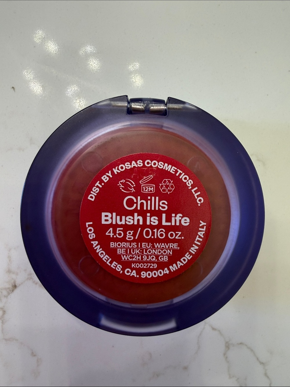 Kosas Baked Dimensional & Brightening Blush is Life in Chills